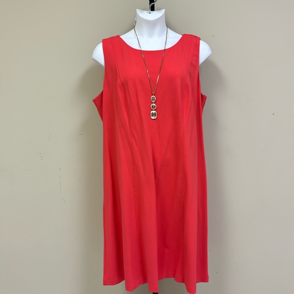 Plus size Talbots sleeveless dress